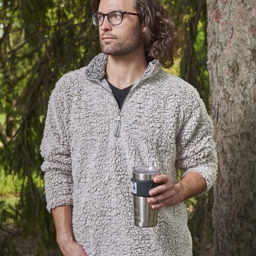 Men's Sherpa Quarter-Zip Pullover Thumbnail