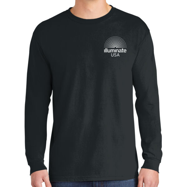 Illuminate USA - Heavyweight Ring Spun Long Sleeve Tee Thumbnail