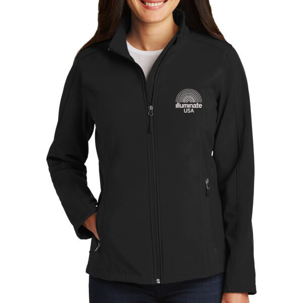 Illuminate USA - Women's Core Soft Shell Jacket Thumbnail