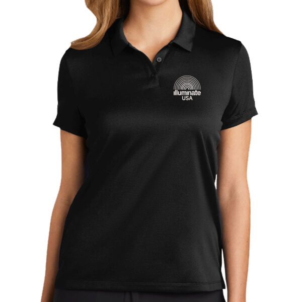 Illuminate USA - Ladies Dry Essential Solid Polo Thumbnail