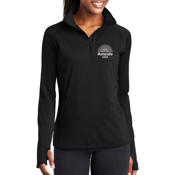 Illuminate USA - Ladies 1/2 Zip Pullover Thumbnail