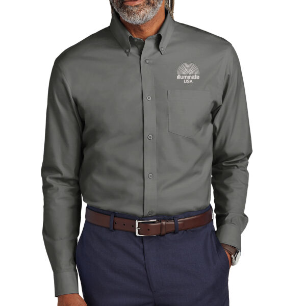 Illuminate USA - Wrinkle Free Stretch Pinpoint Shirt Thumbnail