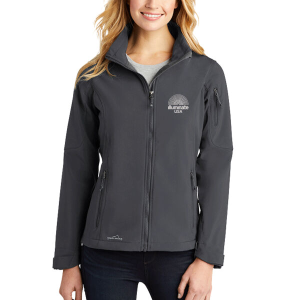 Illuminate USA - Ladies Soft Shell Jacket Thumbnail