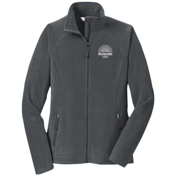 Illuminate USA - Ladies Full Zip Microfleece Jacket Thumbnail