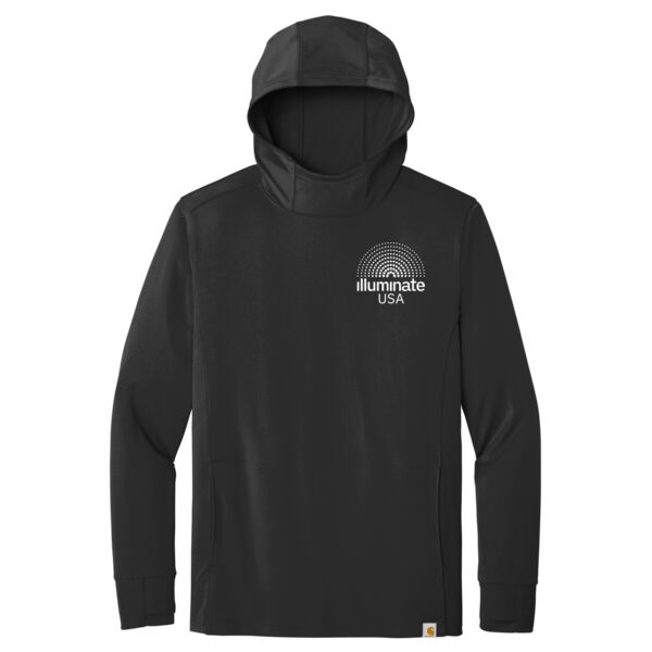 Illuminate USA - Force ® Sun Defender Long Sleeve Hooded T Shirt Thumbnail