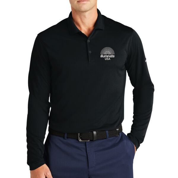 Illuminate USA - Dri FIT Micro Pique 2.0 Long Sleeve Polo Thumbnail