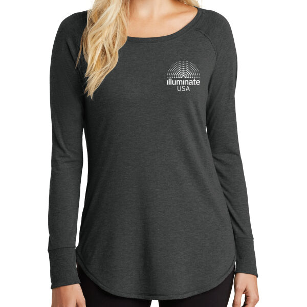 Illuminate USA - Women's Perfect Tri ® Long Sleeve Tunic Tee Thumbnail