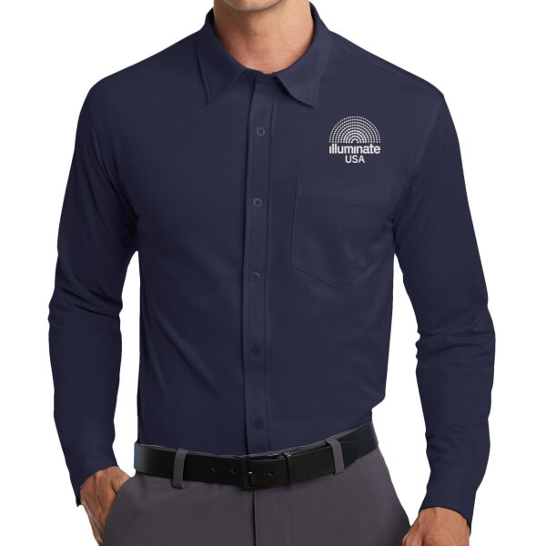 Illuminate USA - Dimension Knit Dress Shirt Thumbnail