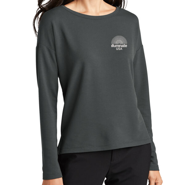 Illuminate USA - Women's Stretch Drop Shoulder Pullover Thumbnail