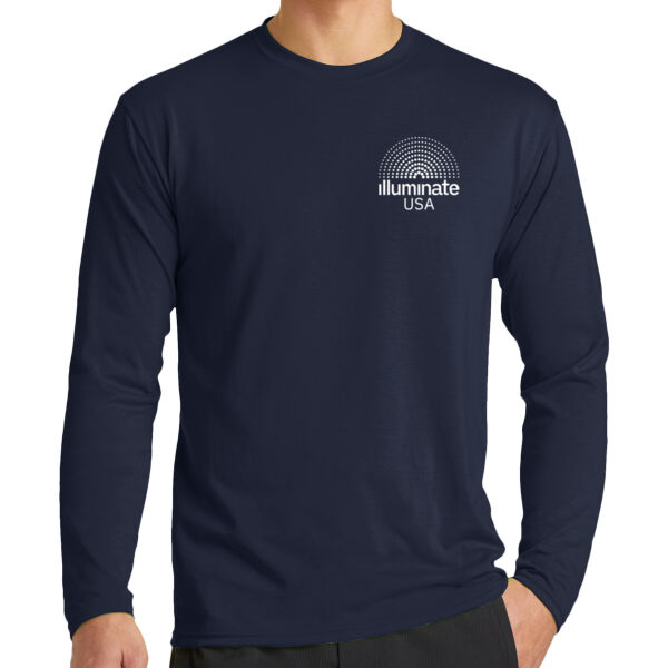 Illuminate USA - Long Sleeve Performance Blend Tee Thumbnail