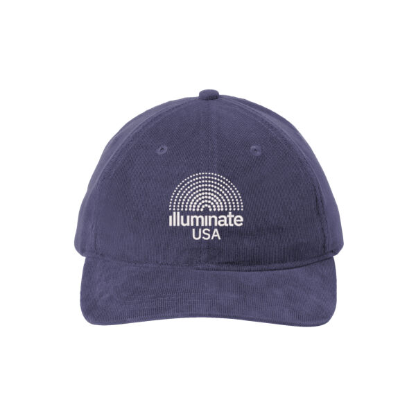 Illuminate USA  - Light Corduroy Dad Cap Thumbnail