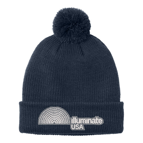 Illuminate USA - Cozy Pom Beanie Thumbnail