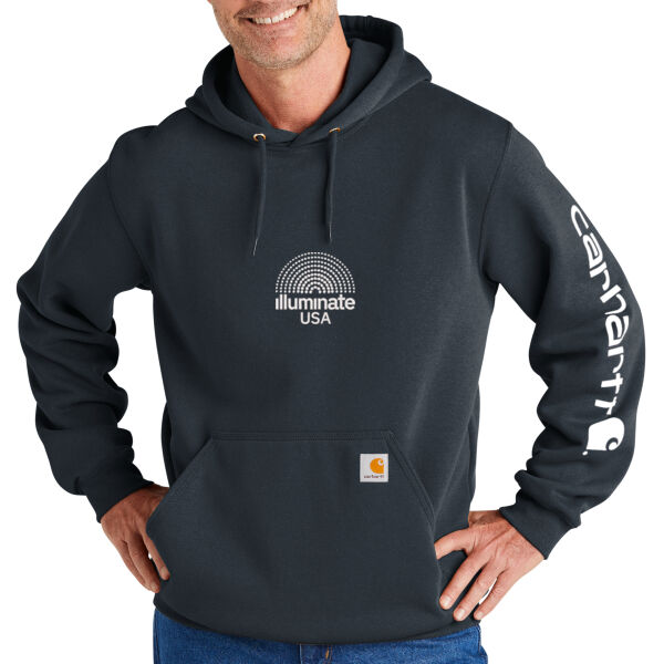 Illuminate USA - Midweight Hooded Logo Sweatshirt Thumbnail