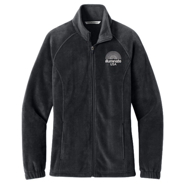 Illuminate USA - Women's Plush Fleece Full Zip Jacket Thumbnail