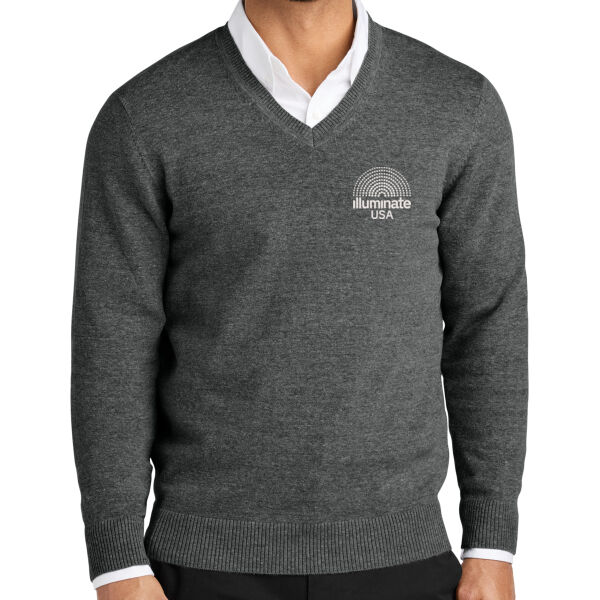Illuminate USA - Easy Care V Neck Sweater Thumbnail