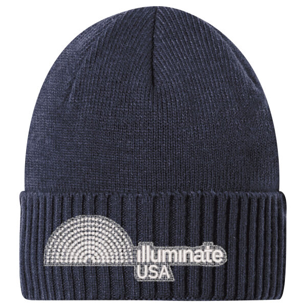 Illuminate USA - Rib Knit Cuff Beanie Thumbnail