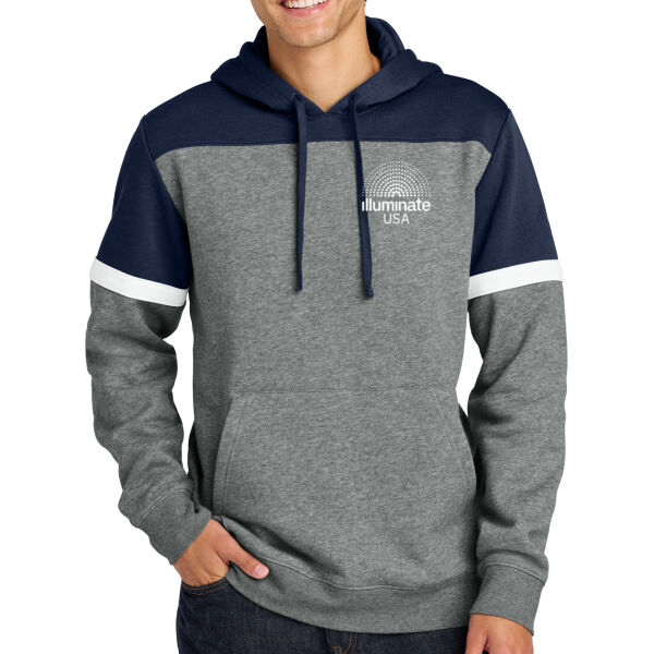 Illuminate USA - Drive Fleece Colorblock Hoodie Thumbnail