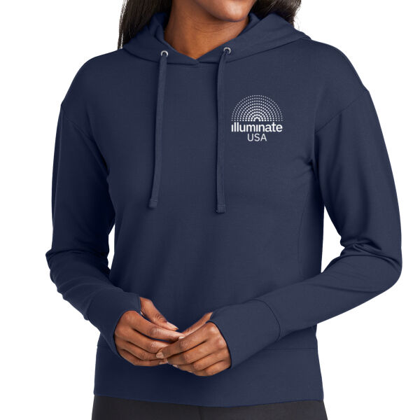 Illuminate USA - Women's Sport Wick ® Flex Fleece Pullover Hoodie Thumbnail