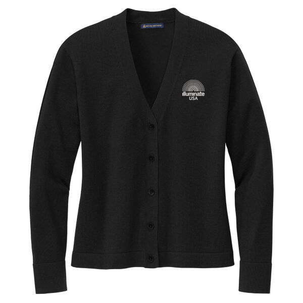 Illuminate USA - Women's Cotton Stretch Cardigan Sweater Thumbnail