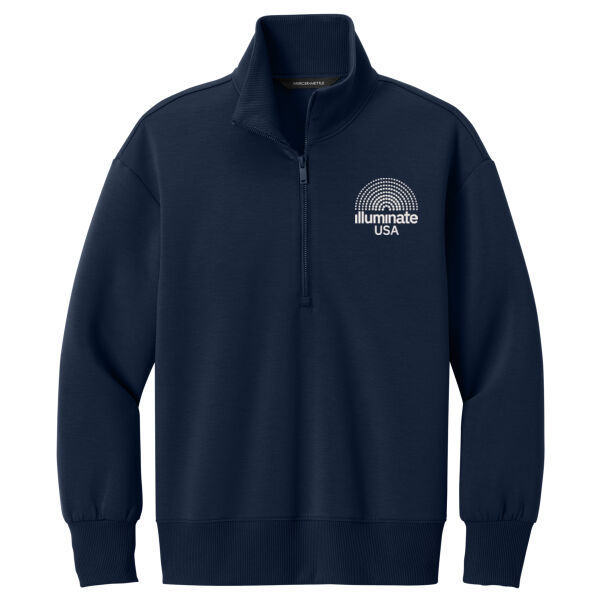 Illuminate USA - Women's Soft Spacer 1/4 Zip Thumbnail